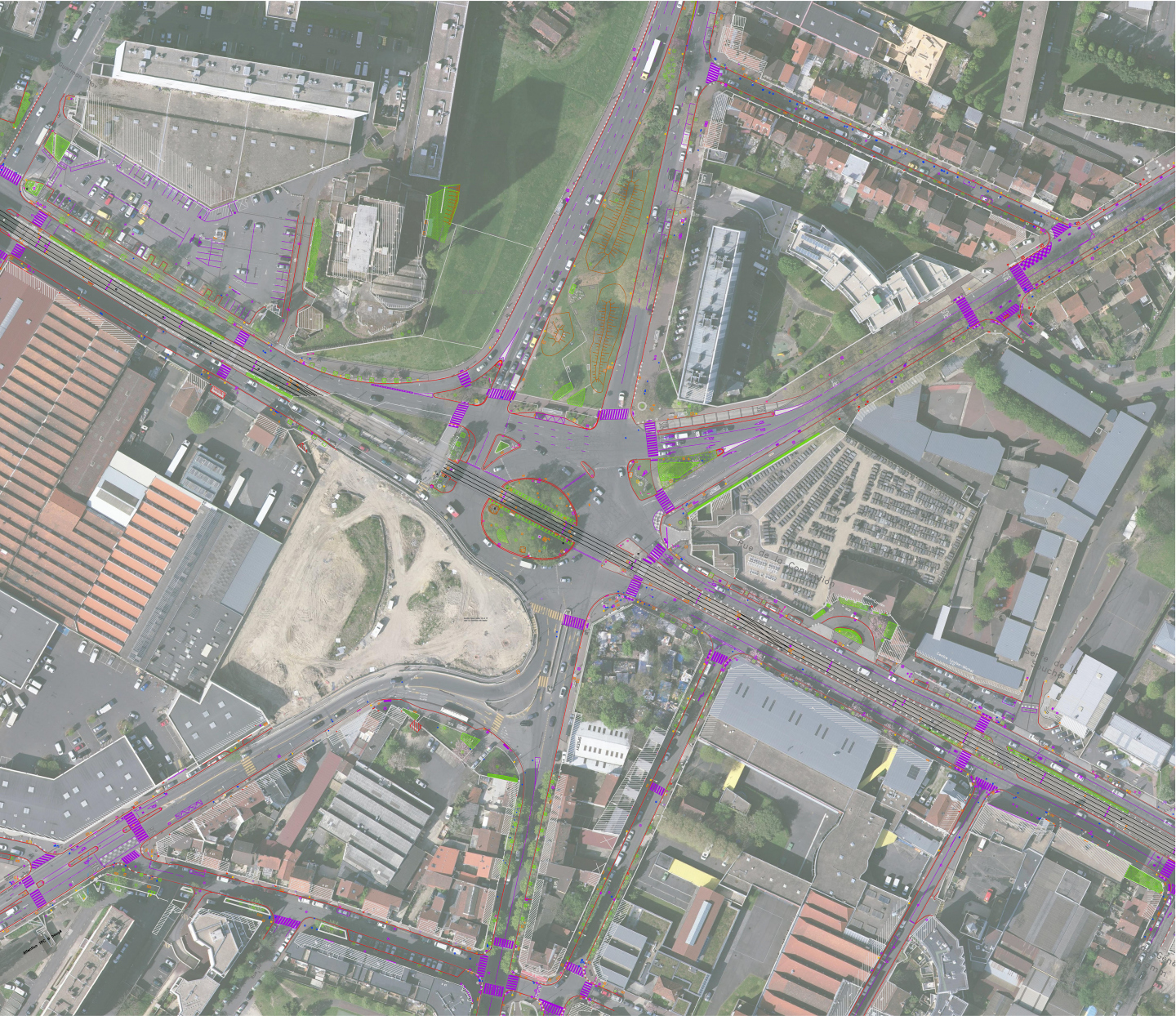 LES 6 ROUTES A LA COURNEUVE